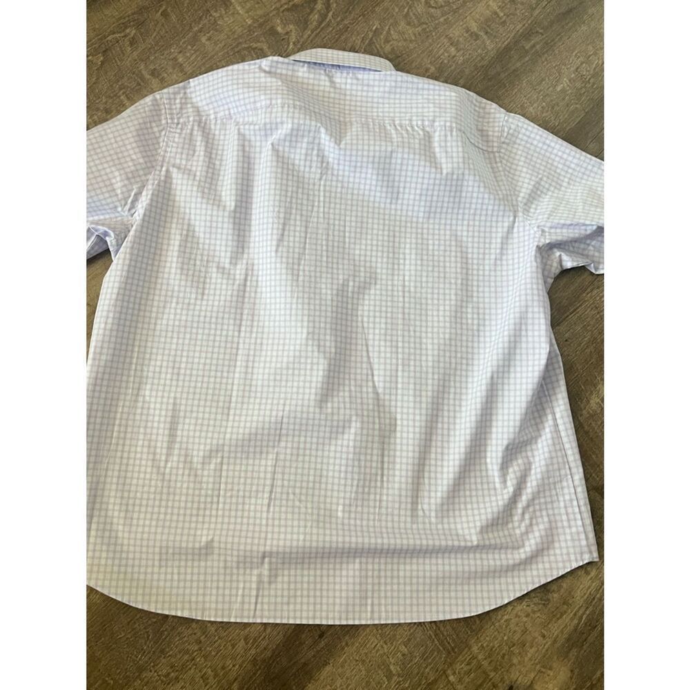 Van Heusen Regular Fit Wrinkle Free Short Sleeve Poplin Short-Size 18 - Picture 2 of 7